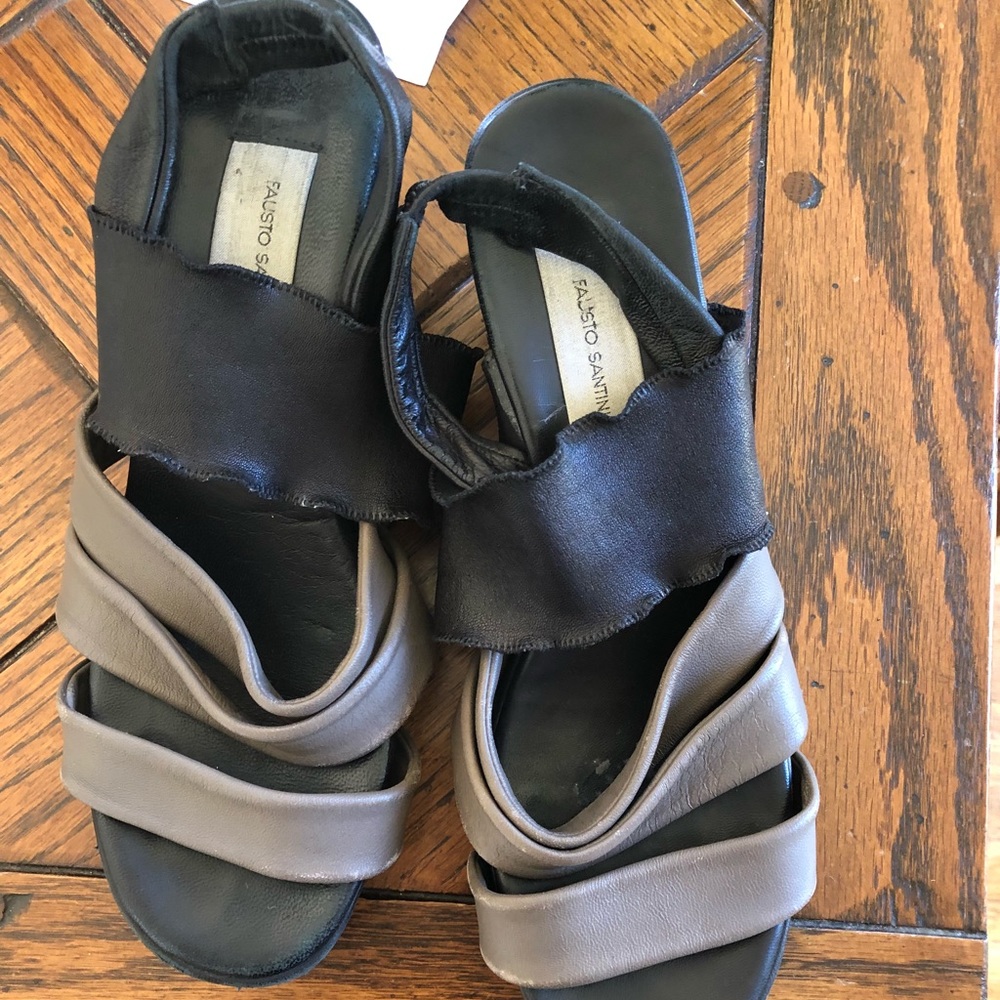 Gently used Italian sandals